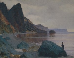 Perto do Mosteiro de São Jorge. Crimeia de Vasili Vasilievich Vereshchagin