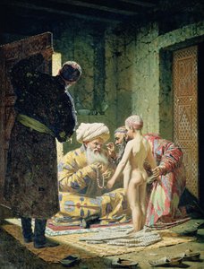 Venda de uma criança escrava de Vasili Vasilievich Vereshchagin