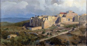 Bethleem ou Bethlehem - Bethlehem par Polenov, Vasili (Vassili, Vassily) Dmitrievich (1844-1927) de Vasilij Dmitrievich Polenov
