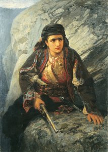 The Herzegovinian on Lookout de Vasilij Dmitrievich Polenov