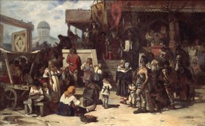 O julgamento de Grand Prince, 1874 de Vasilij Ivanovic Surikov