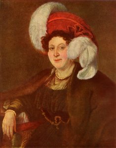 Retrato da condessa VA Zubova, 1834, 1965.