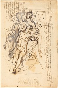 A Pietá de Venetian 17th Century