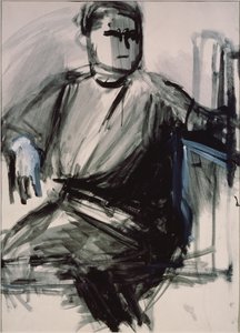 Auto-retrato, 1934 de Vera Mikhailovna Yermolayeva