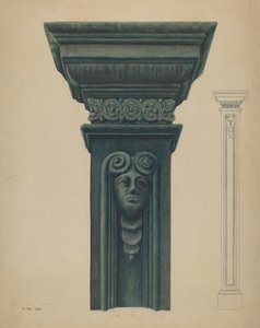 Pilar de Ferro Fundido de Vera Van Voris