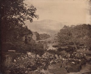 Vista do gramado, Dennicanniby, década de 1870.