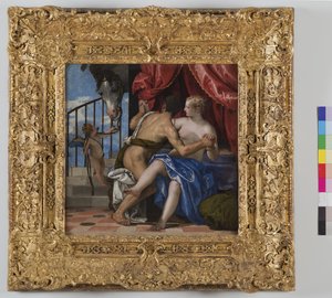 Vênus e Marte, c.1575-80 de Veronese