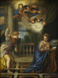 A Anunciação de Veronese and Workshop