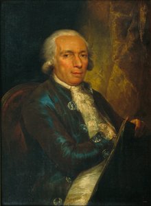 Retrato do Gravador Pasqual Pere Moles, primeiro diretor da Escola de Llotja