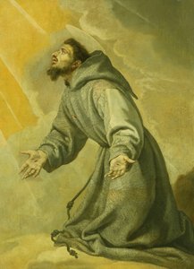 São Francisco recebendo os estigmas,