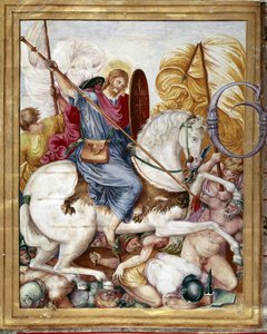 São Tiago lutando de Vicente Raimundi