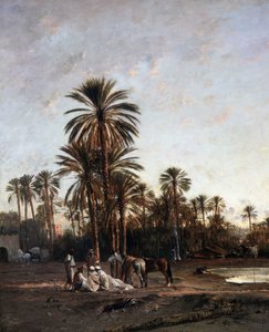 Lago da África. 1866 (óleo sobre tela)