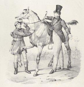 Indivíduo. VI: Eu não podia andar não ando mais em lugar nenhum, 1824.. de Victor Adam