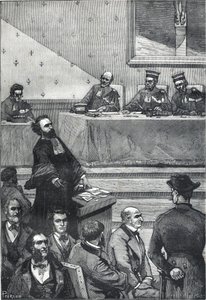 Biografia popular ilustrada de Gambetta - Dominado pela eloquência deste recém-chegado de Victor Armand Poirson
