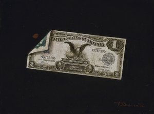 Certificado de prata de um dólar