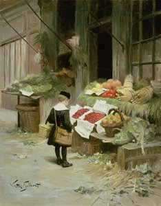 Menino no mercado