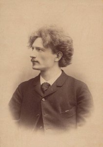 Retrato do compositor Ignacy Jan Paderewski 1860-1941, 1889-1890. de Victor Girard