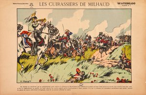 Cuirassiers de Milhaud, Waterloo, c.1920