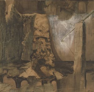 &39;Hic Clavis, Alias Porta&39;, Ruínas (caneta e lavagem de tinta e guache sobre papel) de Victor Hugo