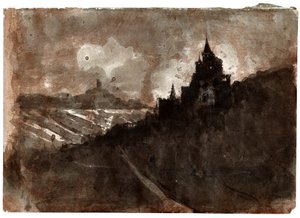 Vale do Reno, cerca de 1850 de Victor Hugo