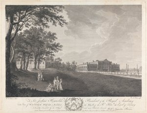 Wanstead House em Essex de Victor Marie Picot