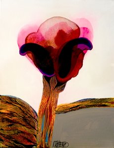 Flores vermelhas de grande impacto de Victor Tkachenko