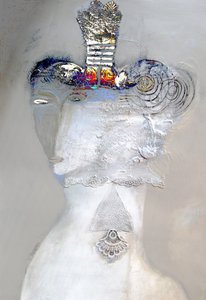 Rainha Branca Etérea de Victor Tkachenko