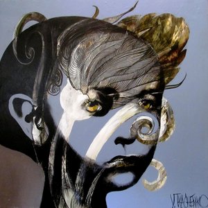 Retrato de uma Mulher Misteriosa de Victor Tkachenko