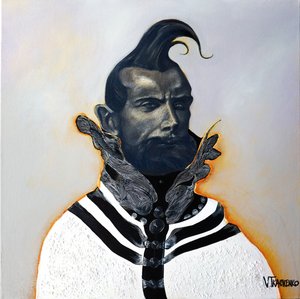 Retrato de um Dândi Majestoso de Victor Tkachenko