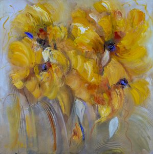 Flor da manhã, 2022 (óleo sobre tela)