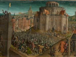 Conquista de Titus de Jerusalém (óleo sobre painel) (detalhe de 470981)