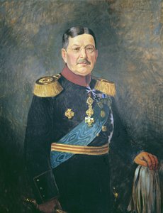 General Colmar Freiherr von der Goltz, c.1916 (óleo sobre tela) de Vienna Nedomansky Studio