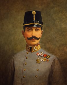 General Eduard von Bohm-Ermolli, c.1916 (óleo sobre tela) de Vienna Nedomansky Studio