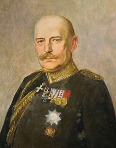 General Helmuth von Moltke the Younger, c.1916 (óleo sobre tela)