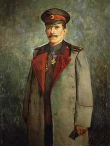 General Jekon, Chefe do Estado-Maior do Exército Búlgaro, c.1916 (óleo sobre tela)