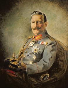 Wilhelm II, Imperador Alemão, c.1916 (óleo sobre tela)