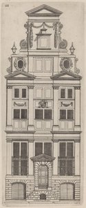 Elevação da fachada holandesa: pl. 3 de Vignola