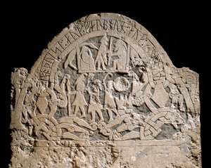Pedra funerária viking de Sanda de Viking