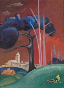 Paisagem com Fábrica junto ao Lago, II