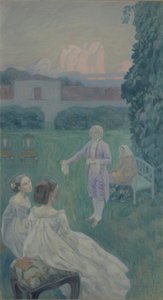 Harmonia, 1900 de Viktor Elpidiforovich Borisov Musatov