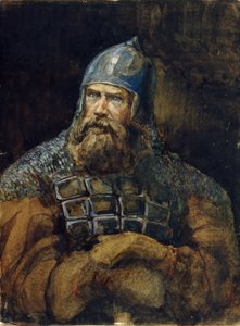 Um cavaleiro de Viktor Mikhaylovich Vasnetsov