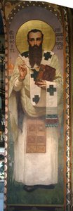 Nifont, arcebispo de Novgorod, 1885-1896 de Viktor Mikhaylovich Vasnetsov