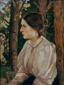 Retrato de Tatyana Viktorovna Vasnetsova, a Filha dos Artistas, 1897