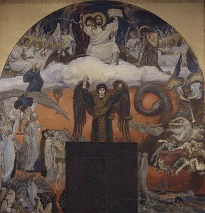 O Juízo Final, 1885-1896 de Viktor Mikhaylovich Vasnetsov