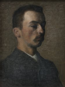 Auto-retrato de Vilhelm Hammershøi