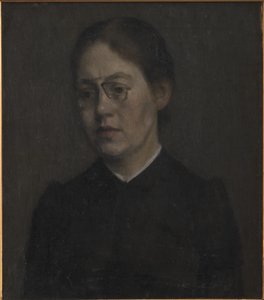 A Pintora Elisabeth Wandel de Vilhelm Hammershøi