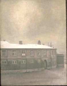 Uma ala do Palácio de Christiansborg de Vilhelm Hammershøi