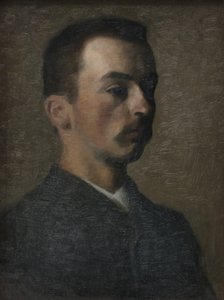 Auto-retrato de Vilhelm Hammershøi