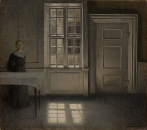Rua da Praia, Sunshine de Vilhelm Hammershøi