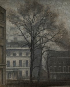 A Escola Judaica de Guilford Street, Londres de Vilhelm Hammershoi